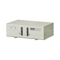 ATEN 2-port KVM USB, audio 2.1, včetně kabelů