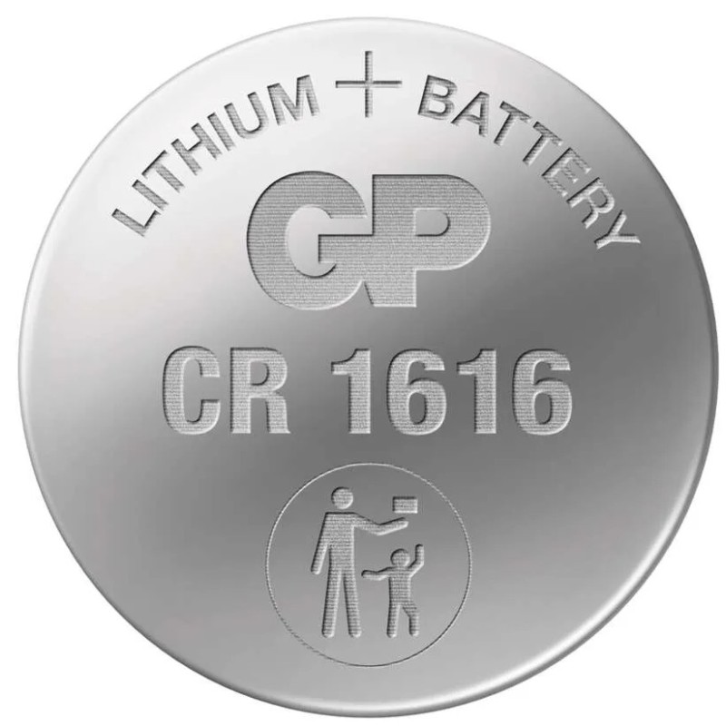 GP Lithium Cell CR1616 3V 55mAh