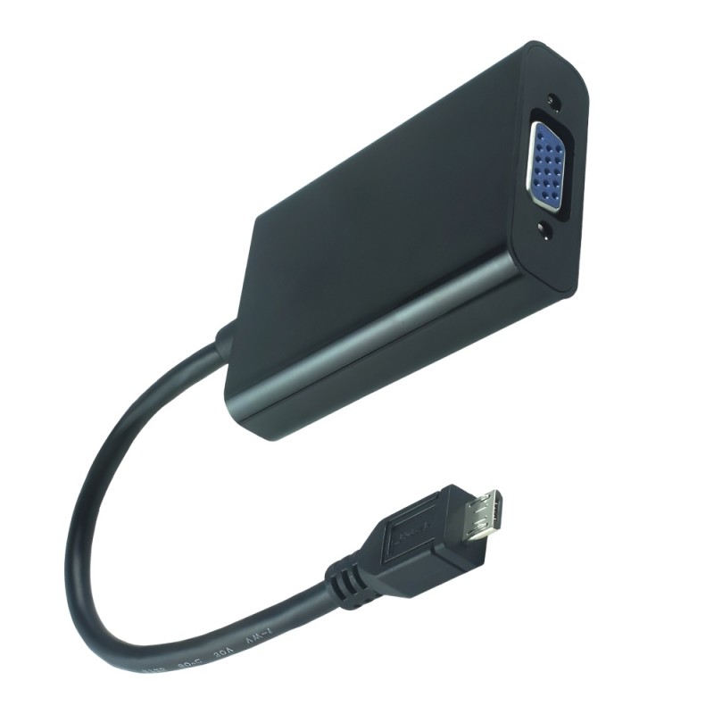 PremiumCord MHL (micro USB/HDTV) adaptér kabel na VGA