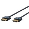 ClickTronic HQ OFC kabel HDMI High Speed s Ethernetem, zlacené, tenký kabel 3D, 1.5m