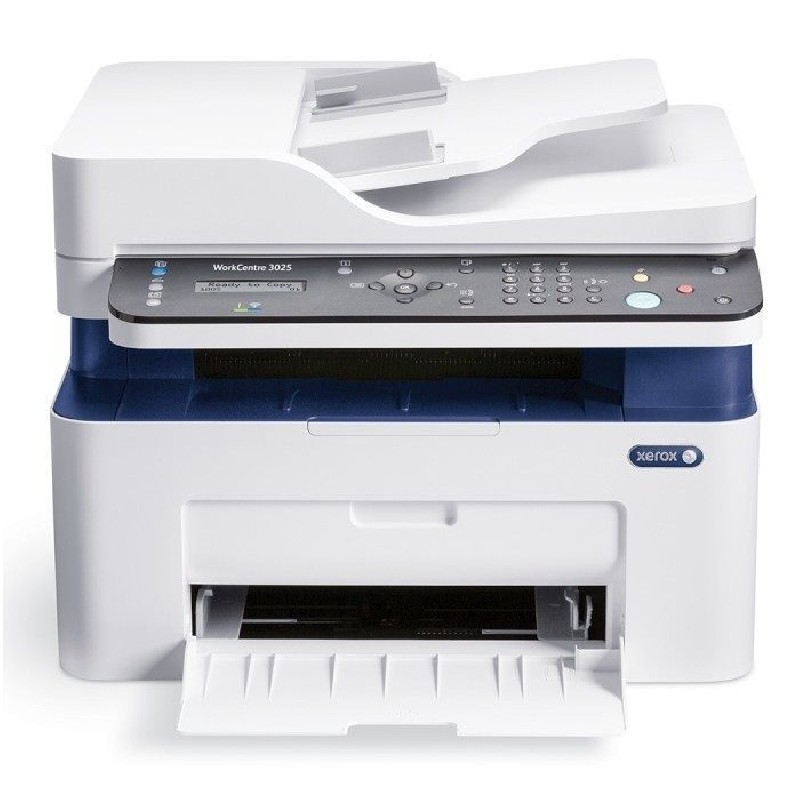 Xerox WorkCentre 3025Ni, ČB A4, 20PPM, GDI, USB, FAX, ADF, Lan, Wifi, 128MB, Apple AirPrint, Google Cloud Print