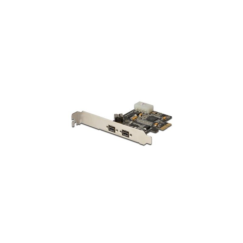 DIGITUS PCI Express Card, Firewire 800 1394b (2+1 porty 9pin)