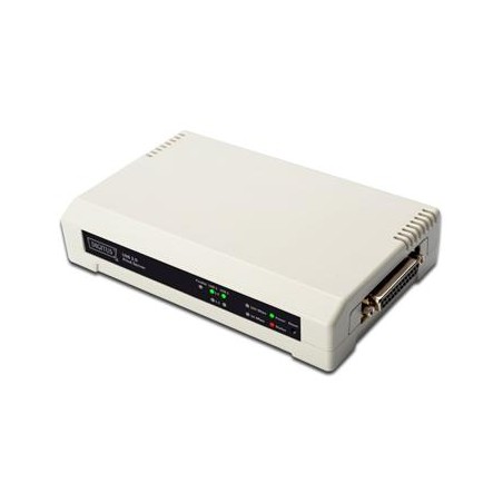 DIGITUS Print server,3 Portový, 2xUSB2.0, 1xCanon 25F, 1xLAN RJ45