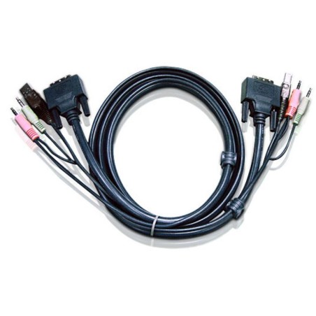 ATEN KVM DVI-I, audio sdružený kabel k CS-1642A/1762A/1782A/1788/1768 USB, 3m