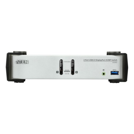 ATEN 2-port DisplayPort KVMP USB3.0, audio