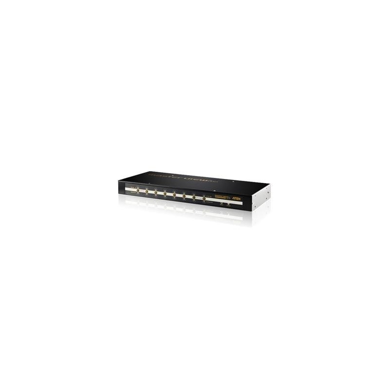 ATEN 8-port KVM PS/2, montovatelný do racku