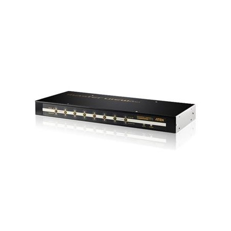 ATEN 8-port KVM PS/2, montovatelný do racku