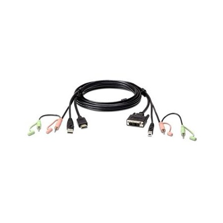 ATEN KVM HDMI-DVI sdružený kabel s audiem k CE, CS-1762/4 USB, 1.8m