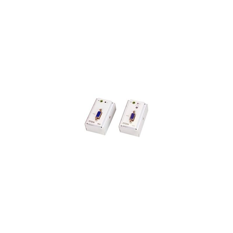 ATEN VGA Extender do 150m po Cat5 kabelu, montáž na stěnu, ekvalizace