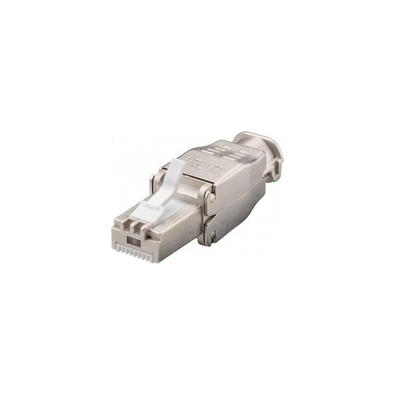 Konektor RJ45 8pinů CAT6A stíněný - montáž bez nástroje