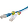 goobay Označovací klipy na kabel do průměru 3,8-5,9mm, písmena A,B,C
