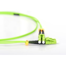 DIGITUS Fiber Optic Patch Cord, LC/LC Multimode 50/125 µ, OM5, Duplex, 5m