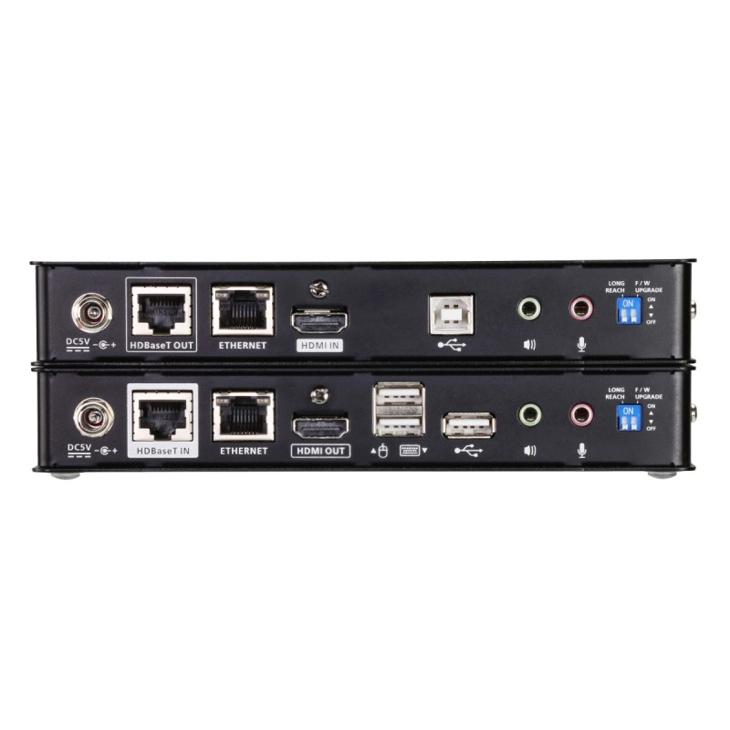 ATEN Extender PC-konzole HDMI na 100m@4K, HDBaseT 2.0, USB + RS232