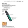 PROSKIT Krimpovací kleště pro izolované fastony 220mm
