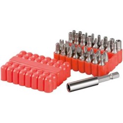 fixPOINT Bit set, 33 ks - vyrobený z CFRV (prémiová nástrojová ocel)
