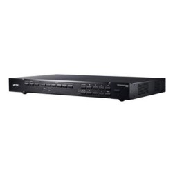 ATEN 7x3 port HDMI matrix přepínač a prezentér se scalerem, audio procesor, HDBaseT