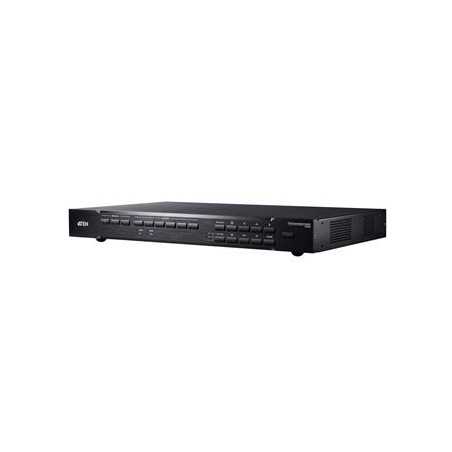 ATEN 7x3 port HDMI matrix přepínač a prezentér se scalerem, audio procesor, HDBaseT