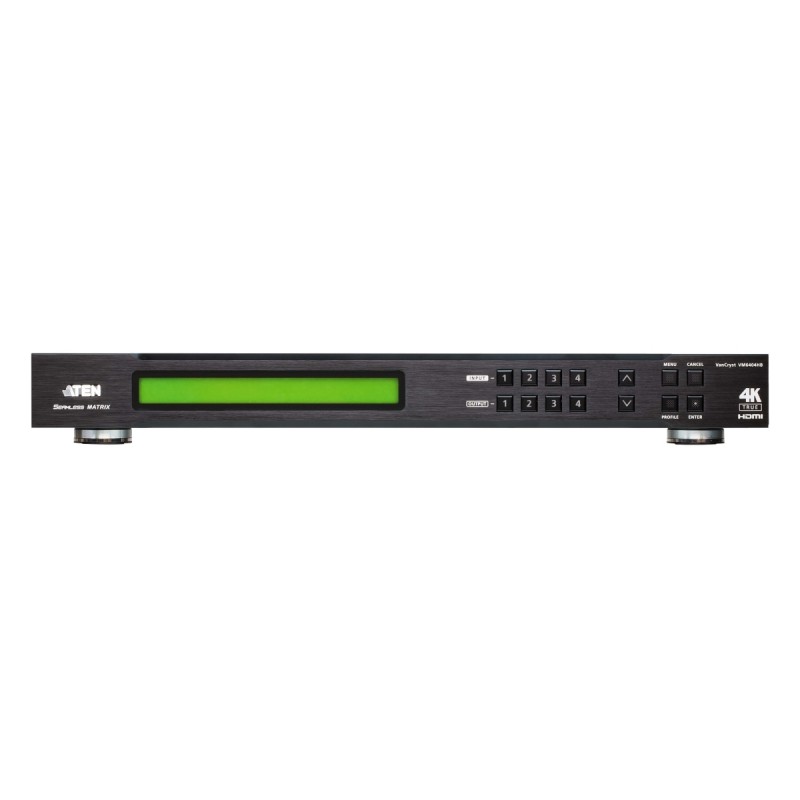 ATEN 4x4 port HDMI matrix přepínač a scaler,True 4K@60Hz, HDMI 2.0