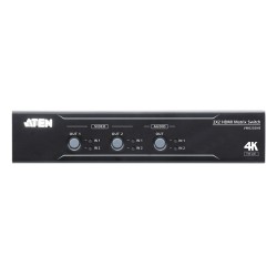 ATEN 2x2 port True 4K HDMI matrix přepínač s oddělením audia