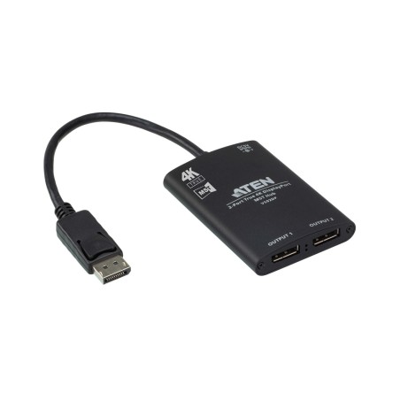 ATEN 2 port True 4K DisplayPort rozbočovač a MST hub