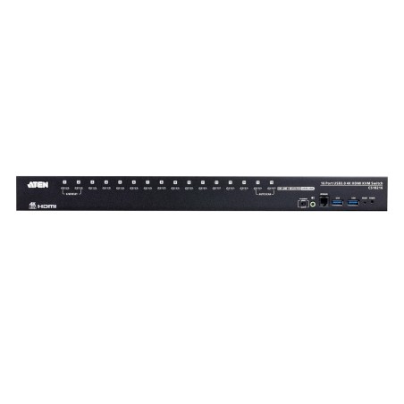 ATEN 16-port 4K HDMI KVM USB3.0, audio