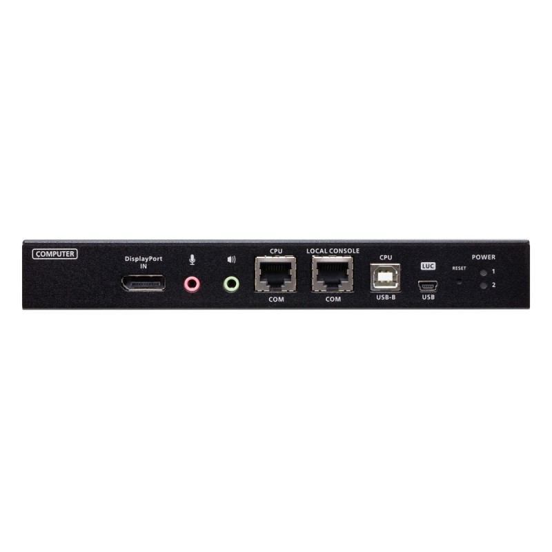 ATEN Zařízení pro ovládání PC/KVM OverNet, Displayport, do racku 19" + RS-232, 4K, LUC