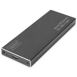DIGITUS Externí box USB-C 3.1 na M.2 (NGFF), prémiový vzhled, hliníkový plášť