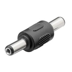PremiumCord Redukce pro napájení DC male (5.50 x 2.10 mm) - DC male (5.50 x 2.10 mm)