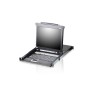 ATEN 8-Port KVM PS/2+USB, OSD, rack, 19" Slideaway LCD