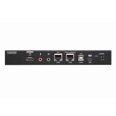 ATEN Zařízení pro ovládání PC/KVM OverNet, HDMI, do racku 19" + RS-232, 4K, LUC