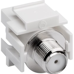 Keystone Modul SAT/Antenna Coaxial male F female, šířka 18,9 mm