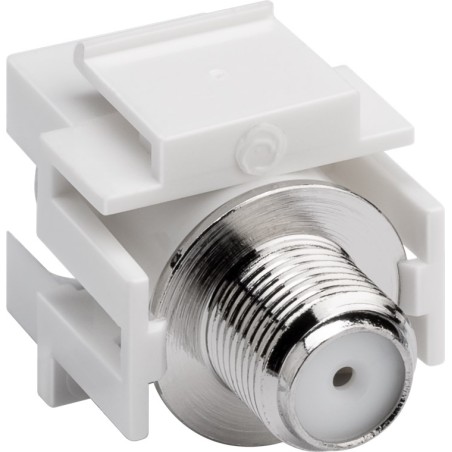 Keystone Modul SAT/Antenna Coaxial male F female, šířka 18,9 mm