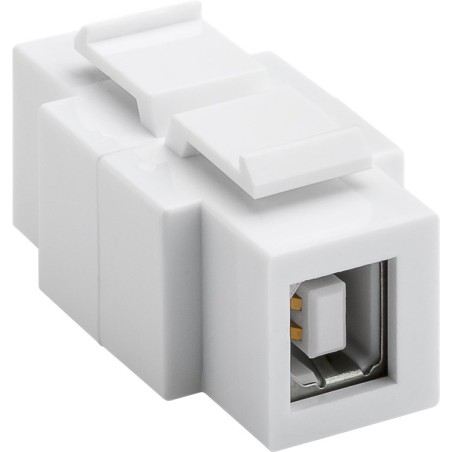 Keystone Modul USB2.0 typ A female - USB2.0 typ B female, šířka 16,9 mm