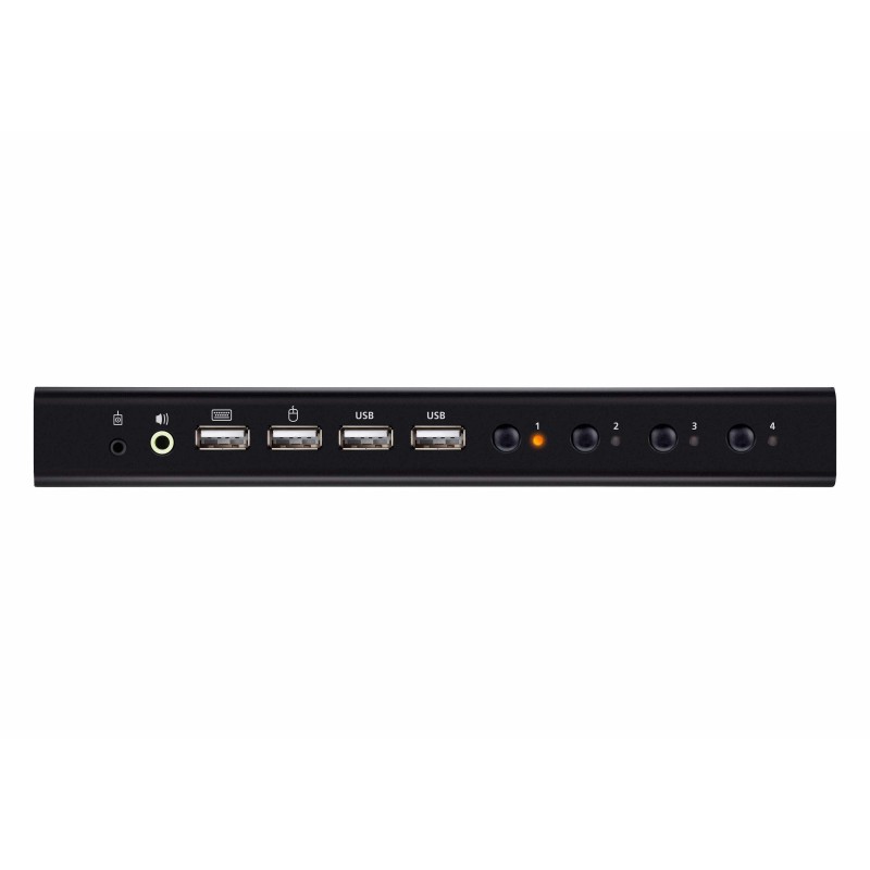 ATEN 4-port HDMI KVMP USB, 2 port USB HUB, včetně kabelů