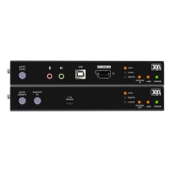 ATEN Optický KVM extender PC-konzole DP/HDMI True 4K@60Hz až 300m