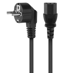 PremiumCord Kabel síťový 230V k počítači 7m