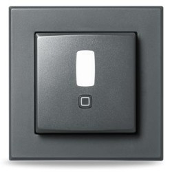 Homematic IP PIR detektor pohybu - pro 55 mm rámeček, vnitřní, antracit - HmIP-SMI55-A