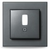 Homematic IP PIR detektor pohybu - pro 55 mm rámeček, vnitřní, antracit - HmIP-SMI55-A