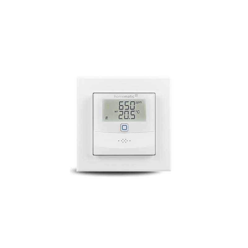 Homematic IP Drátový CO2 senzor s LC displejem - HmIPW-SCTHD