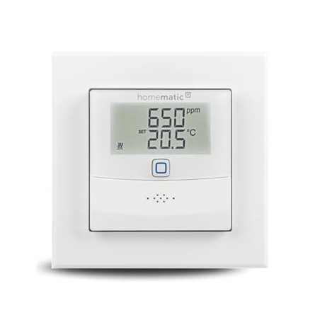 Homematic IP Drátový CO2 senzor s LC displejem - HmIPW-SCTHD