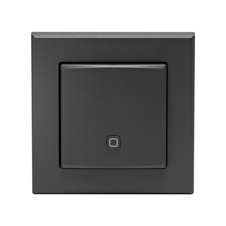 Homematic IP Drátový senzor teploty a vlhkosti - vnitřní, antracit - HmIPW-STH-A
