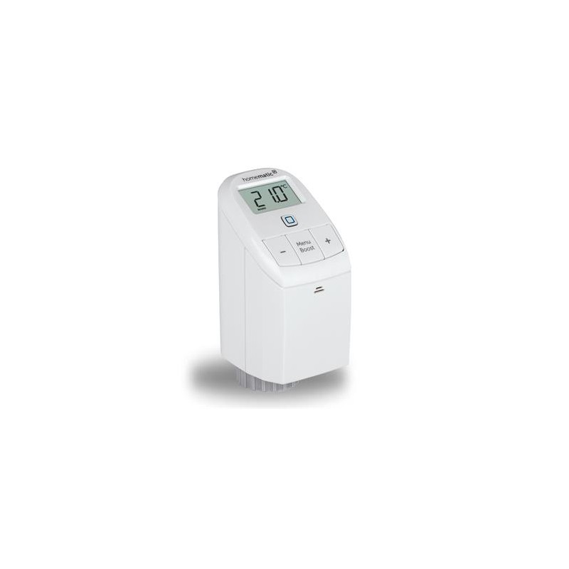 Homematic IP Termostatická hlavice Basic (UK) - HmIP-eTRV-B-UK - Obrácený displej pro horizontální čtení