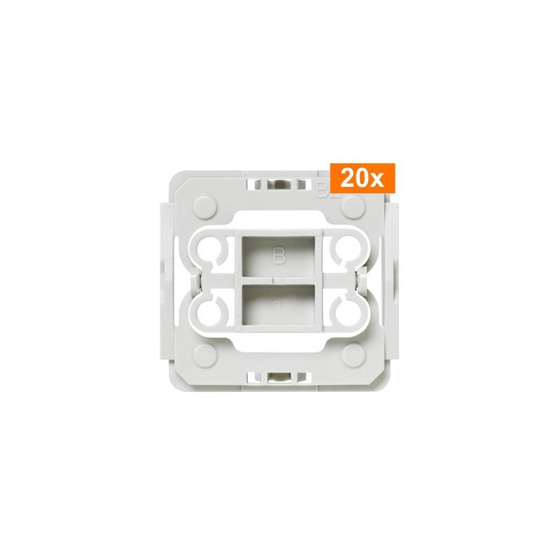 Homematic IP Adaptér Berker B2, set 20ks - EQ3-ADA-B2-20