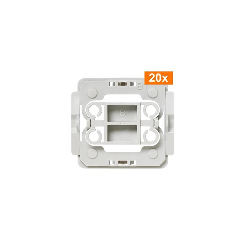 Homematic IP Adaptér Berker B1, set 20ks - EQ3-ADA-B1-20