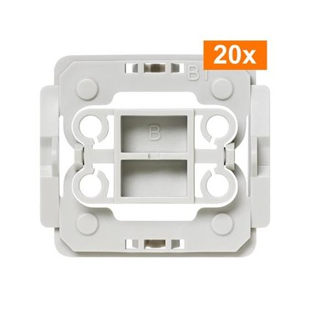 Homematic IP Adaptér Berker B1, set 20ks - EQ3-ADA-B1-20