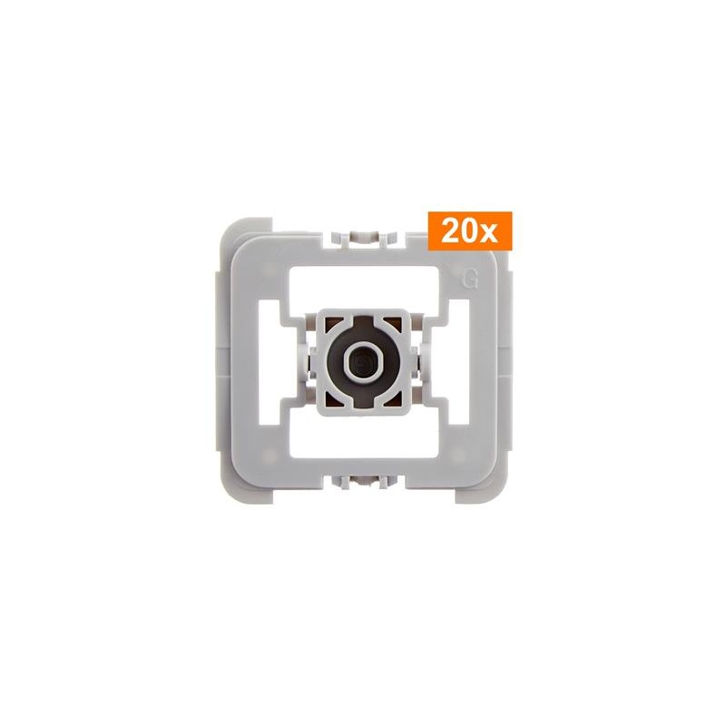 Homematic IP Adaptér Gira 55, set 20ks - EQ3-ADA-G55-20