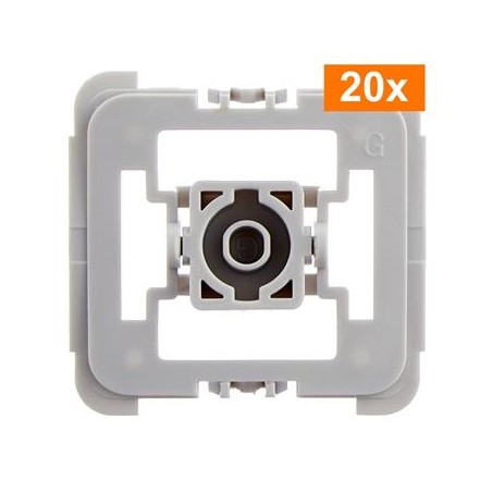 Homematic IP Adaptér Gira 55, set 20ks - EQ3-ADA-G55-20