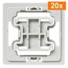 Homematic IP Adaptér Jung J2, set 20ks - EQ3-ADA-J2-20