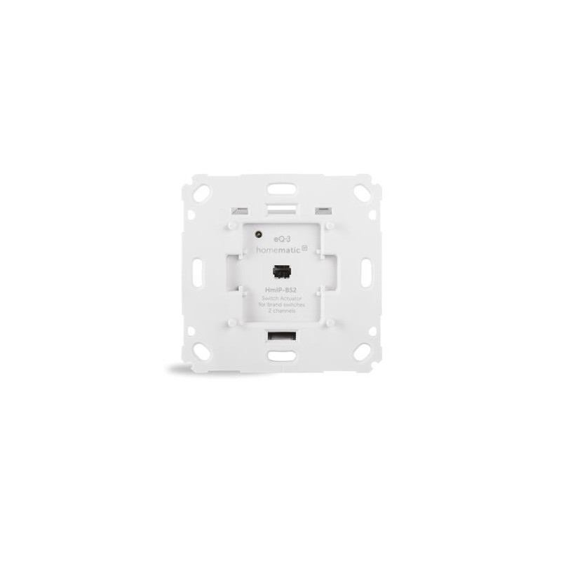 Homematic IP spínací akční člen dvoukanálový - 6A, zápustná montáž, IP20, maximálně 1380 W