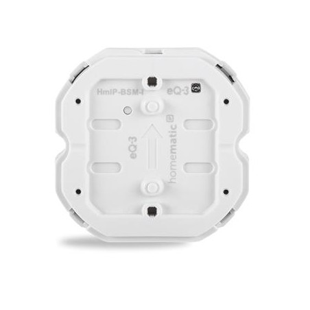 Homematic IP Spínací akční člen s měřením - 6A, zápustná montáž - HmIP-BSM-I